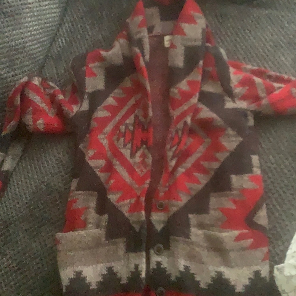 Wool cardigan